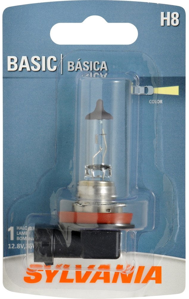 Sylvania H8 Basic Auto Halogen Headlight Bulb, Pack of 1. 