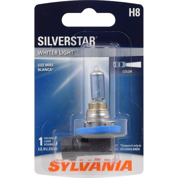 Sylvania H8 SilverStar Fog Light Bulb -, 1 pack, sold by pack