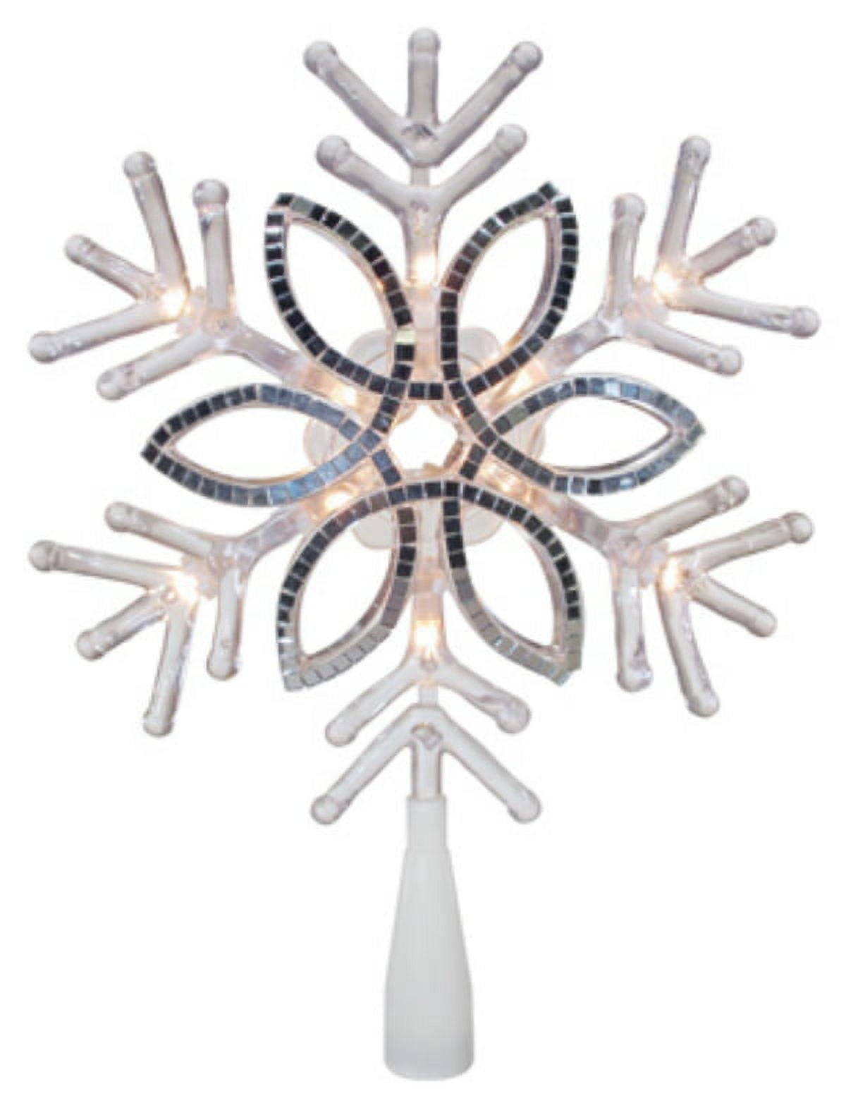 Sylvania InlitenImport V4942088 Christmas Tree Topper, Acrylic