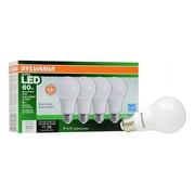 Sylvania LED Light Bulbs, 9W (60W Equivalent), Bright White 3500K, 4-count