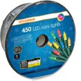 Sylvania LED Mini Multicolored Christmas Lights 450 Ct for Vibrant Holiday Illumination
