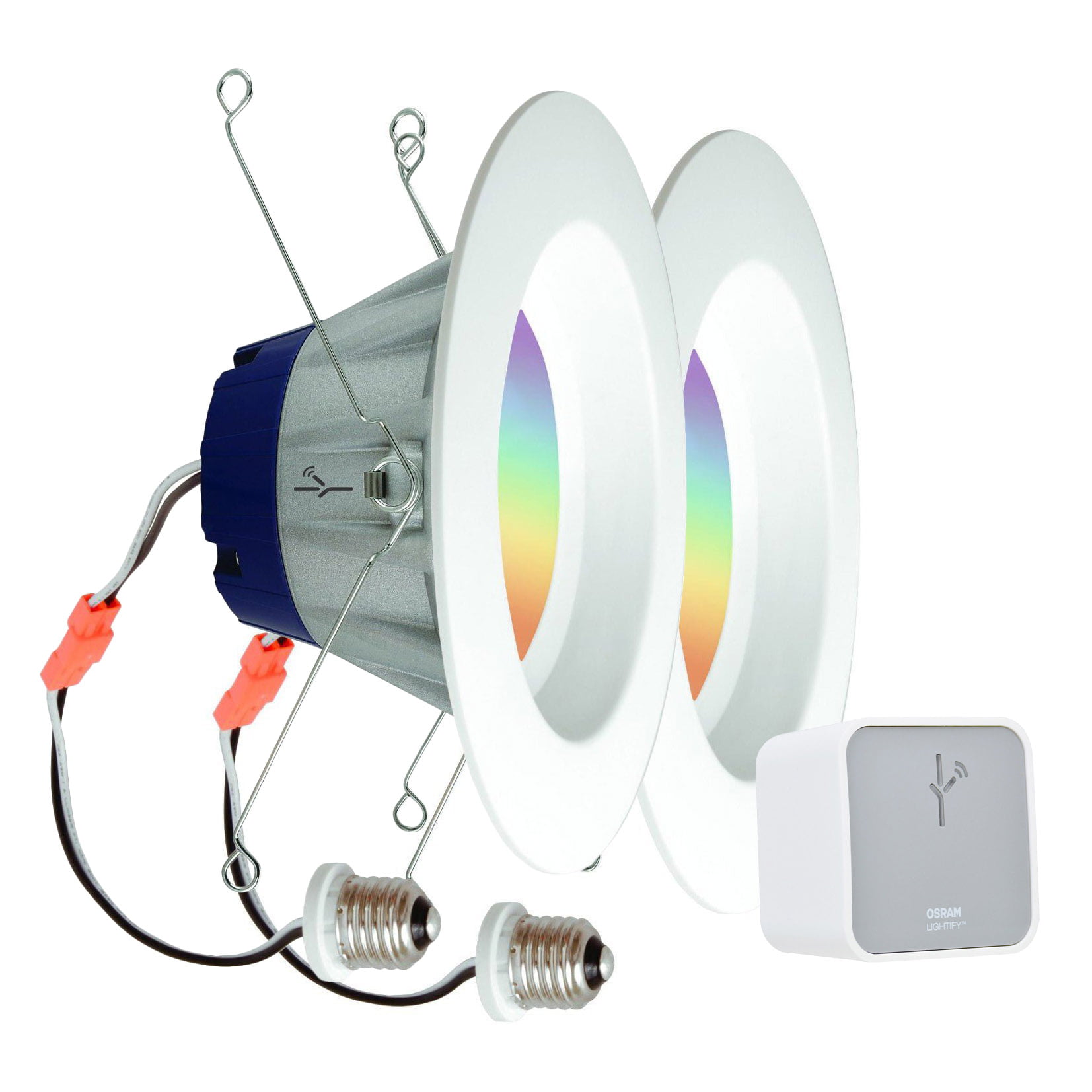 Sylvania Lightify by Osram Smart Kit with 2 and Gateway - Walmart.com