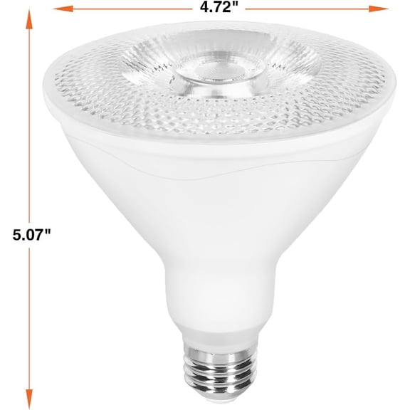 Sylvania PAR38 High Output Flood LED Light Bulb, 250W = 23W, Wet Rated, Universal Voltage, Non-Dimmable, Medum Base, 2650 Lumens, 3000K Neutral White - 1 Pack (41551)