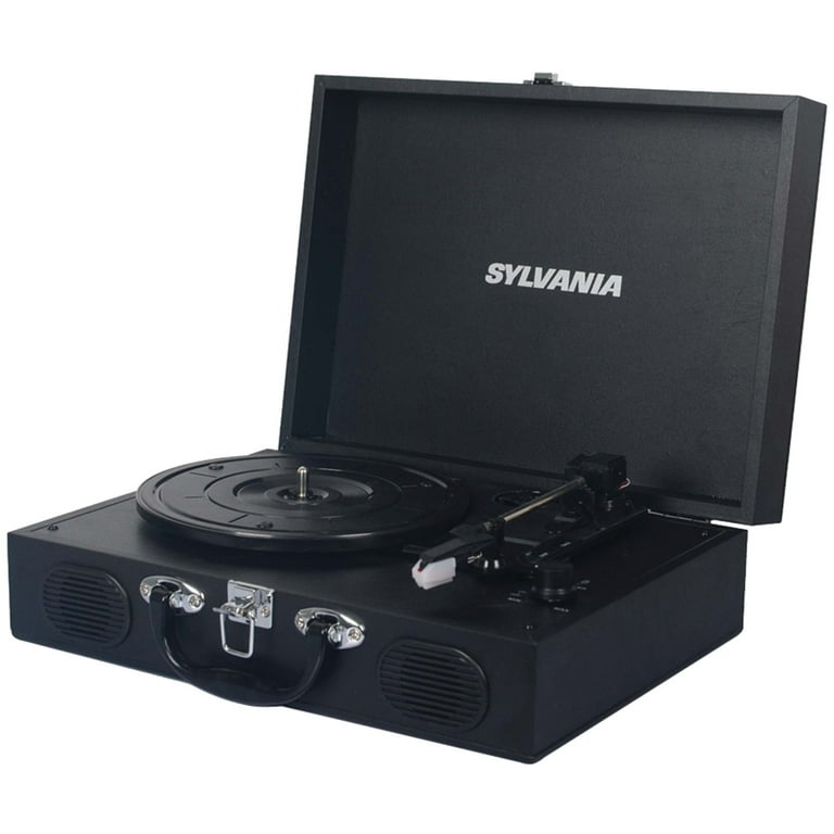 Sylvania PC Encoding USB Bluetooth(R) Suitcase Turntable with