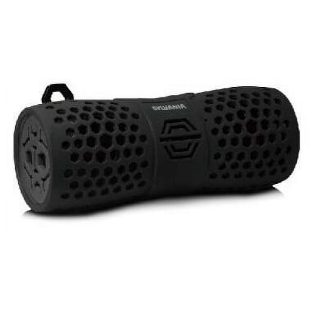 Sylvania Portable Bluetooth Speaker, Black, SP353BLACK/GR