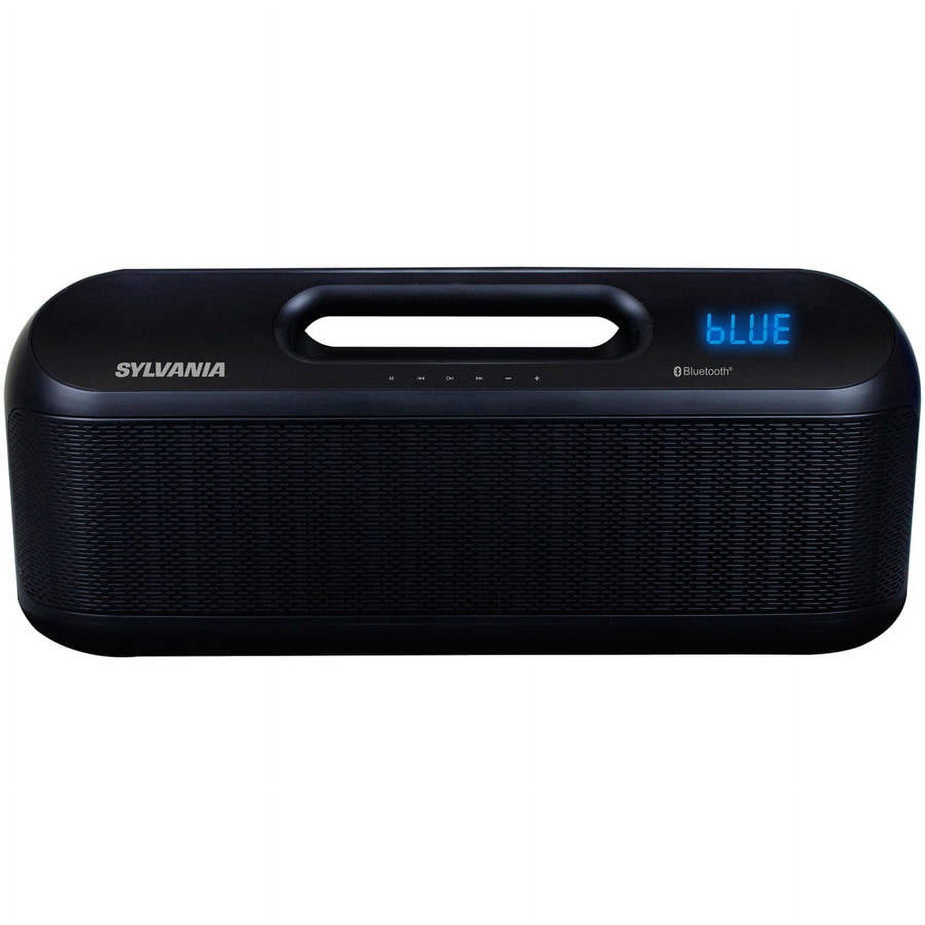 Sylvania Portable Bluetooth Speaker, Black, SP399