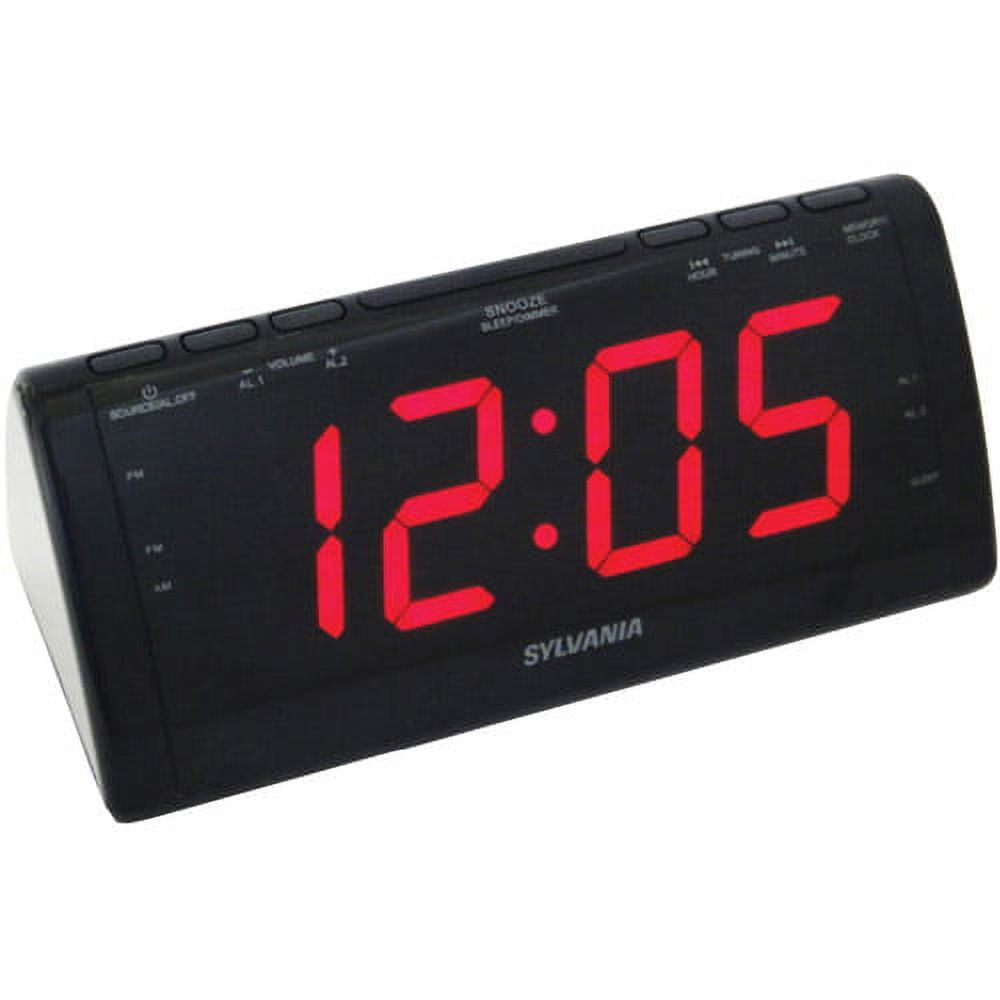 Sylvania SCR1206 JumboDigit Clock Radio