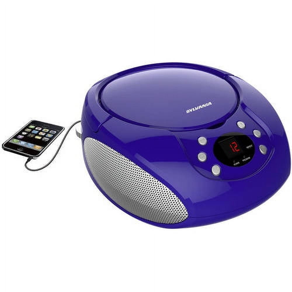 Sylvania SRCD261 Portable CD Player with AM/FM Radio
