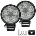 thumbnail image 1 of Sylvania Slim 3 Inch Round LED Light Pod Spot 950 Lumens, 2 pack, Compatible with Multiple Cars, 1 of 7