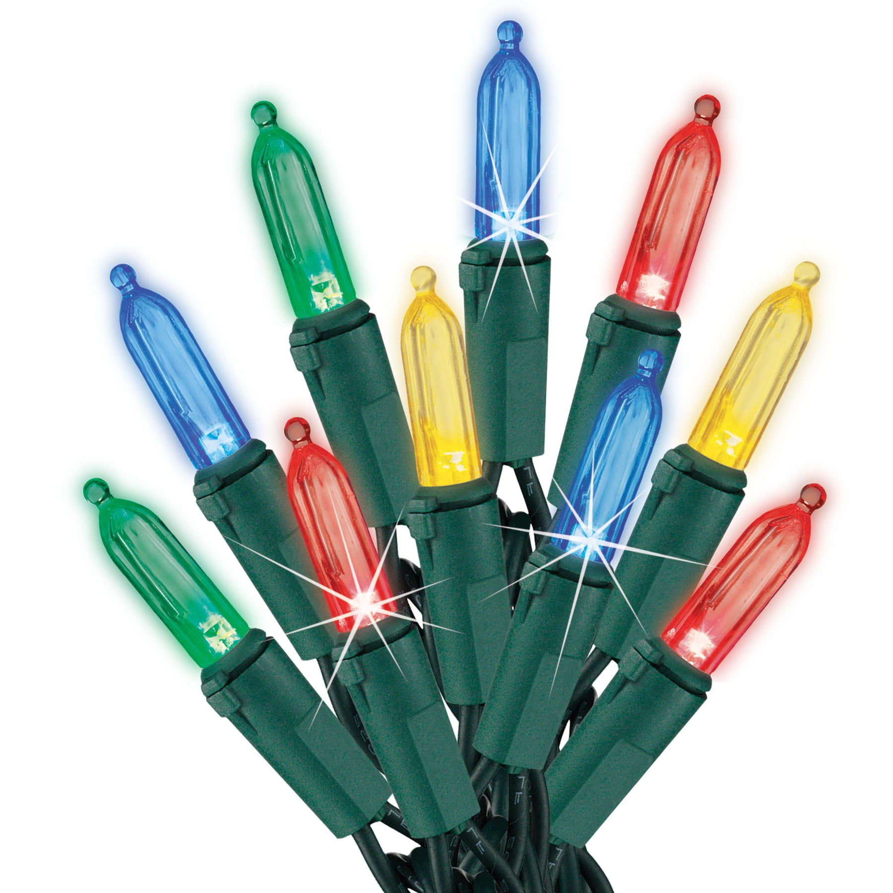 Sylvania led mini top christmas lights multi
