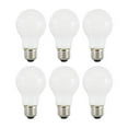 thumbnail image 1 of Sylvania TruWave 8W A19 LED Light Bulb, 60W Equivalent, Daylight, Dimmable, 6 Pack, 1 of 6
