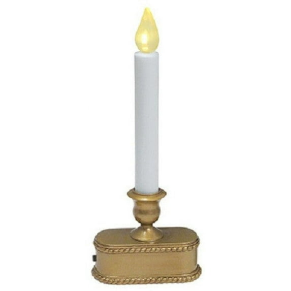 Sylvania V1533-88 9" Battery Operated Gold LED Window Candle - Quantity of 6