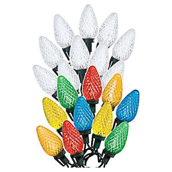Sylvania V46423-71 Illuminet Christmas C9 LED Light Set, 8.5'