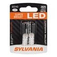 thumbnail image 1 of Sylvania Zevo 2825 T10 LED W5W Interior Exterior Light Bulb Set, White (2 Pack), 1 of 7