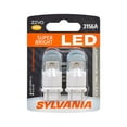 thumbnail image 1 of Sylvania Zevo 3156 Amber LED Bright Interior Exterior Mini Light Bulb, 2 Pack, 1 of 8
