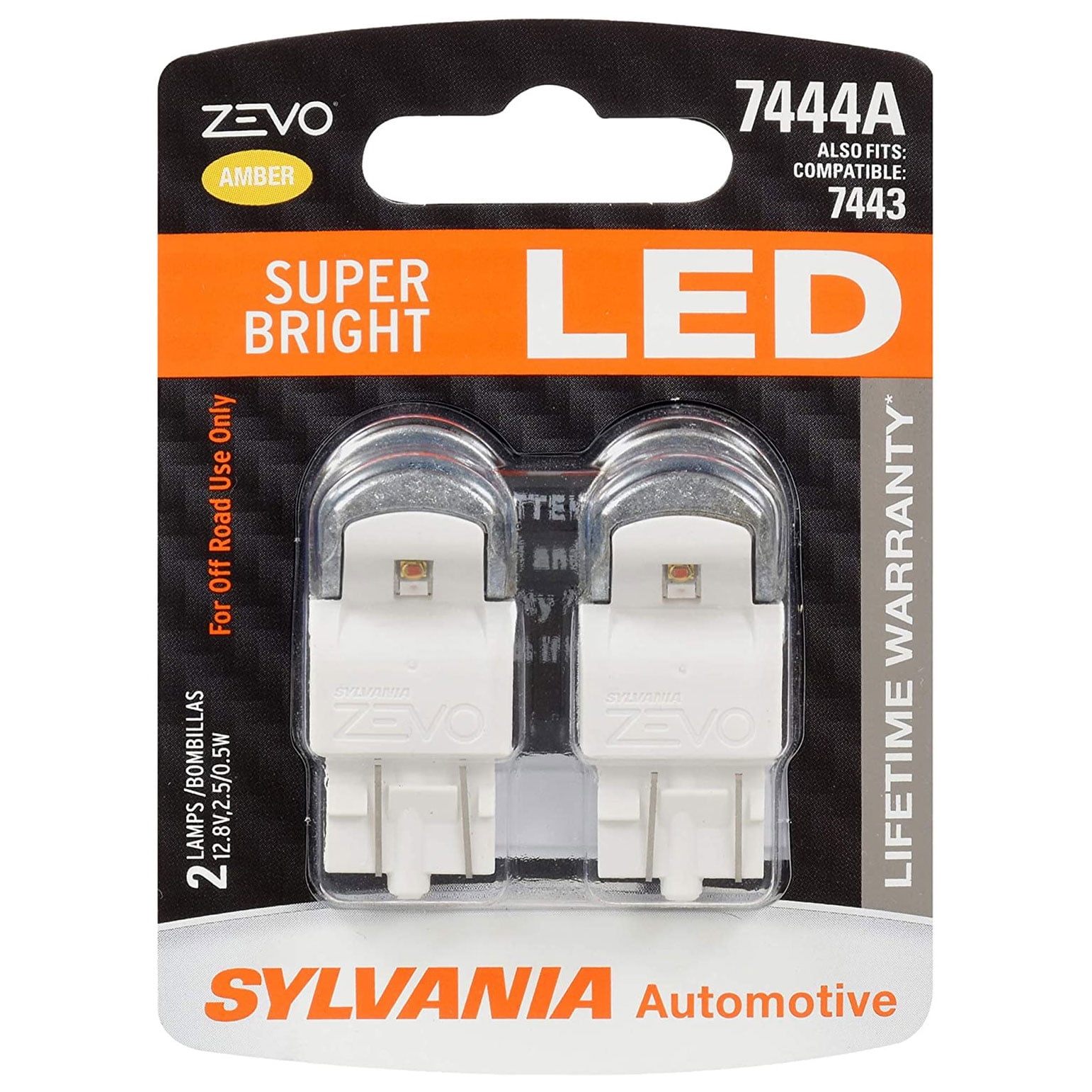 ✨ハル✨ Sylvania Zevo 7444 Amber LED Bright Interior Exterior Mini Light