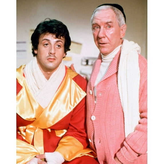 Sylvester Stallone Burgess Meredith Rocky Ii 24x36 Classic Hollywood Poster