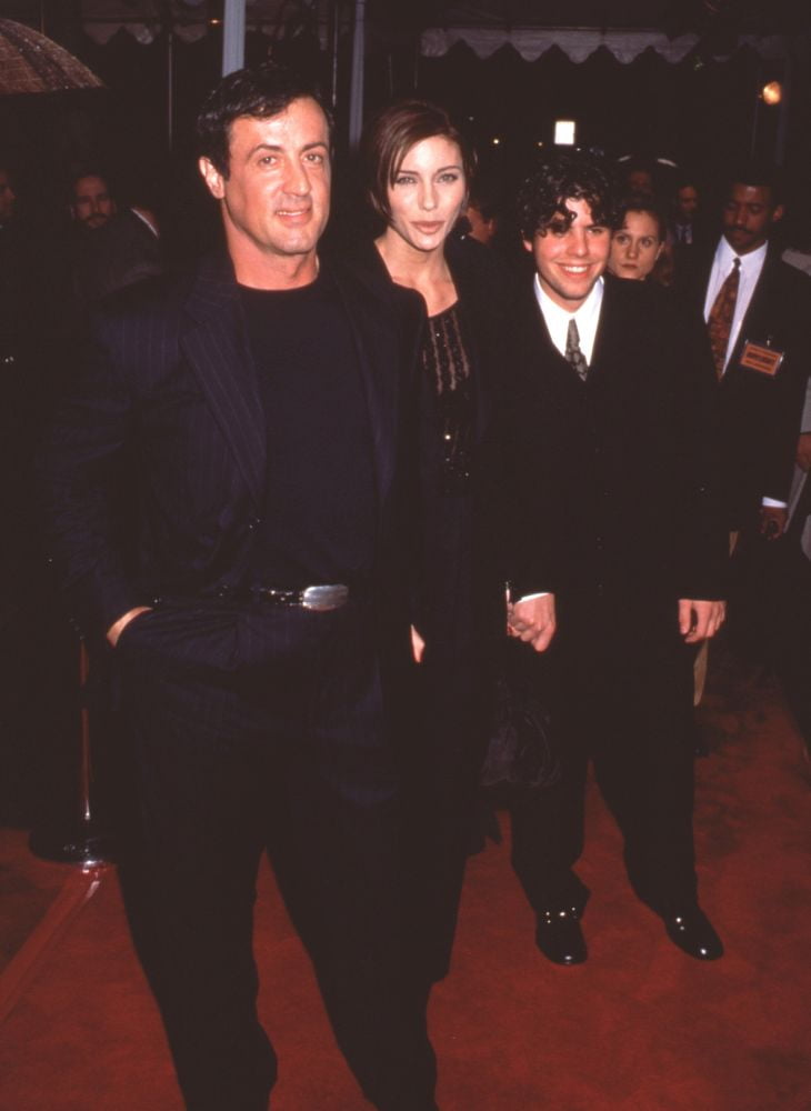 Sylvester Stallone, Jennifer Flavin And Sage Stallone At Daylight