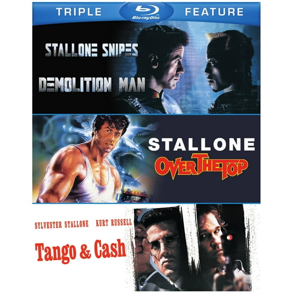Sylvester Stallone Triple Feature (Demolition Man / Over The Top / Tango & Cash) (Blu-ray)