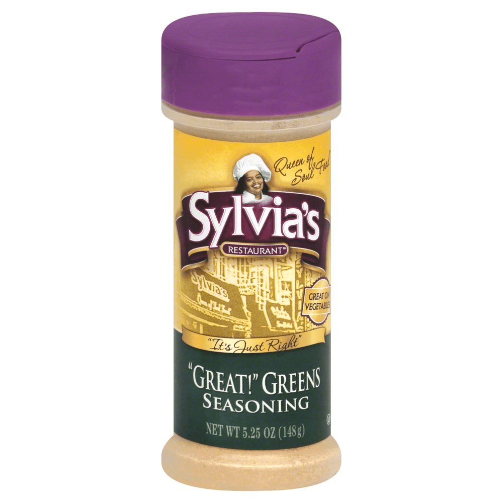 Sylvia's Great Greens Seasoning Rub, 5.25 oz [Pack of 12]