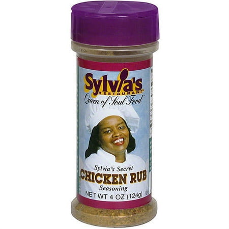 Sylvia's Restaurant Chicken Rub, 4 oz (Pack of 12)