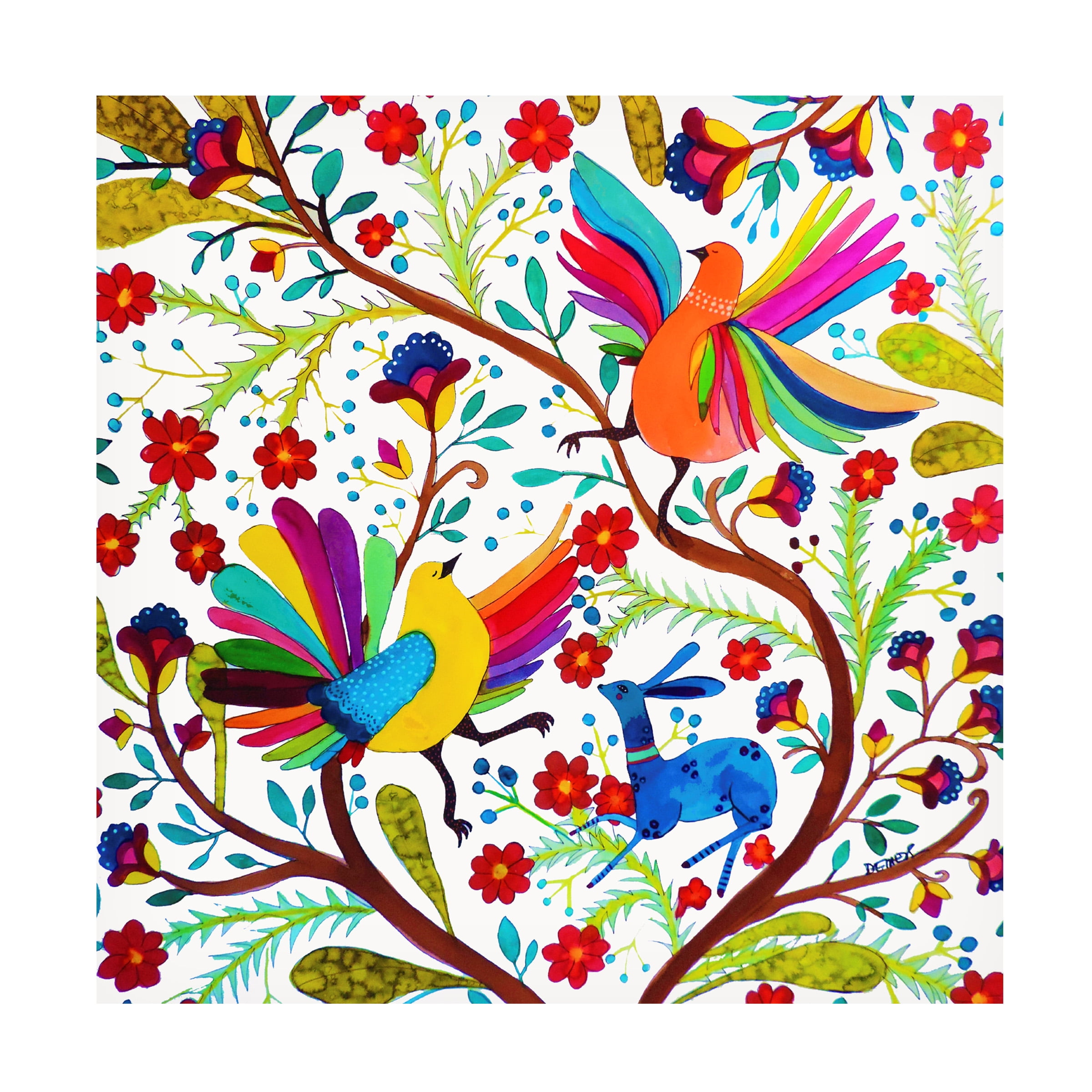Sylvie Demers 'Amate' Canvas Art