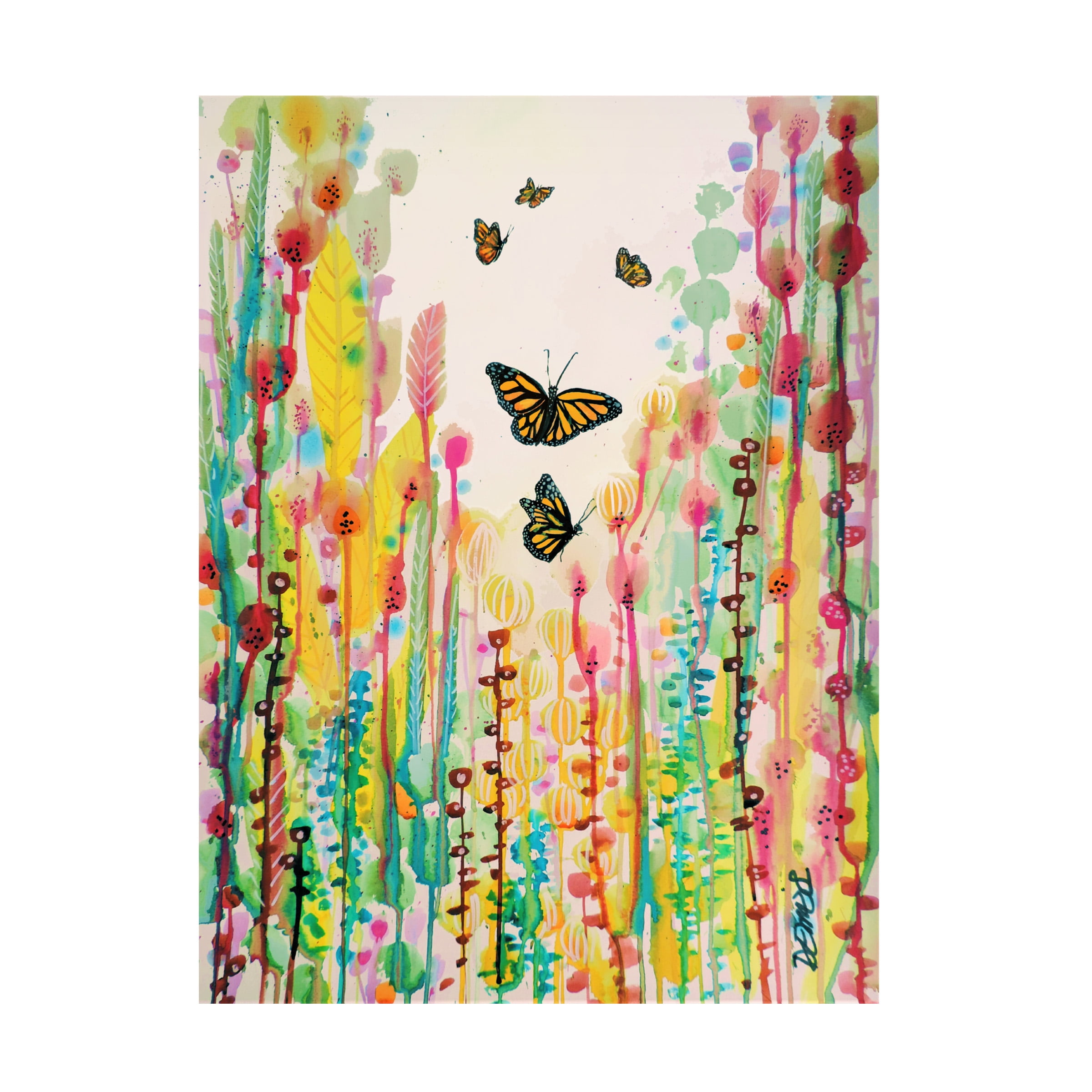 Sylvie Demers 'Cette Cage N etait Qu un Cocon' Canvas Art