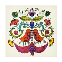 Sylvie Demers 'Equilibre' Canvas Art