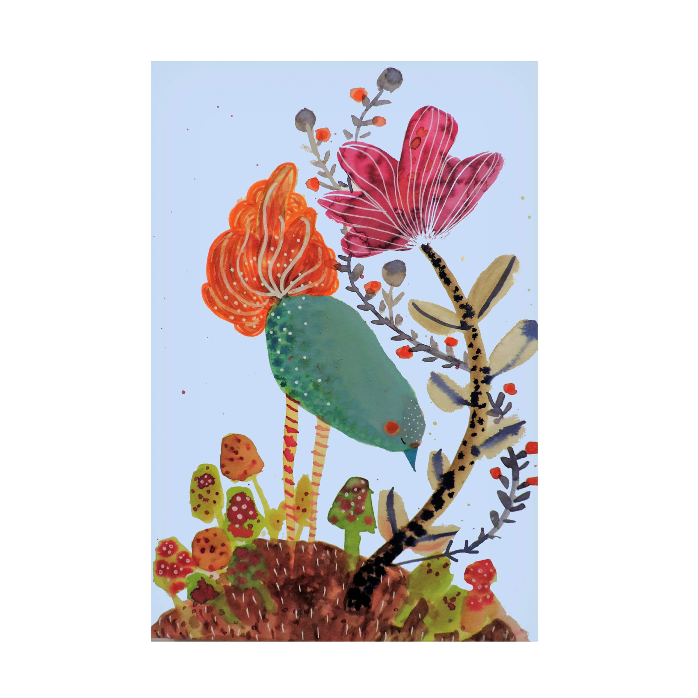Sylvie Demers 'Herboriste' Canvas Art