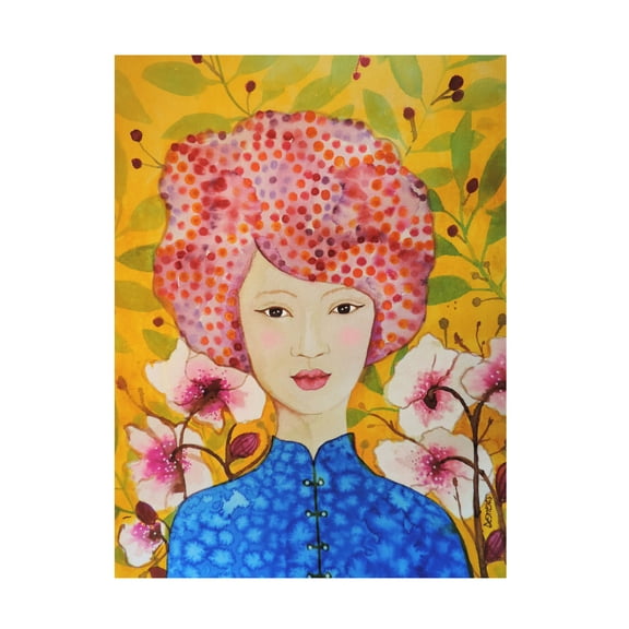 Sylvie Demers 'Jasmine' Canvas Art