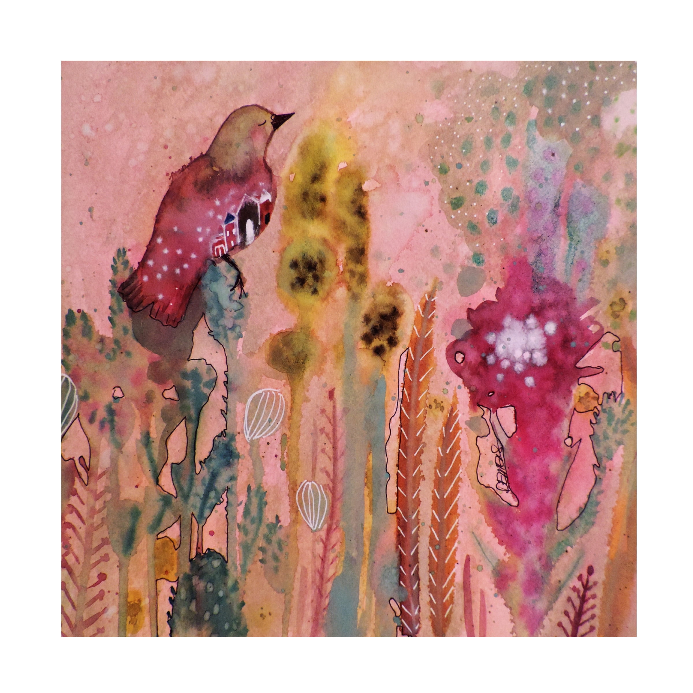 Sylvie Demers 'Juste Avant' Canvas Art
