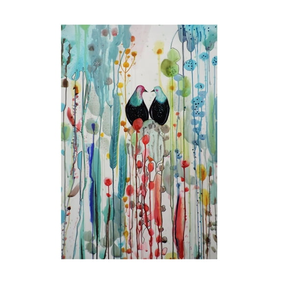 Sylvie Demers 'La Belle Histoire' Canvas Art