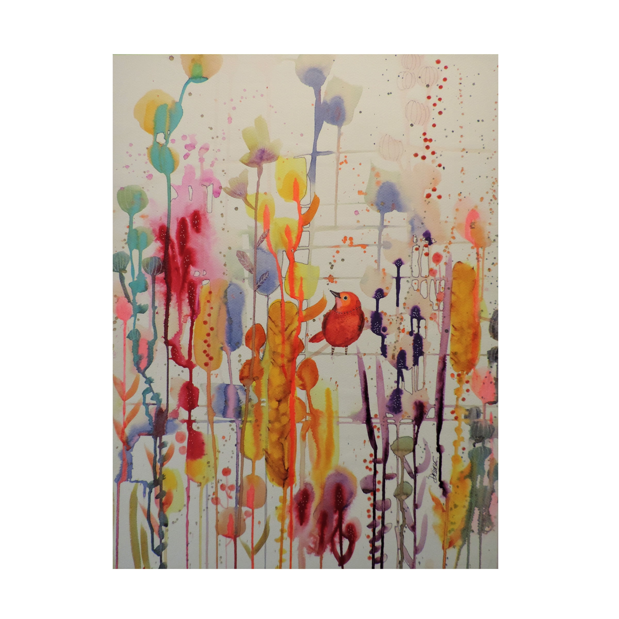 Sylvie Demers 'La Vie Comme Une Fete' Canvas Art