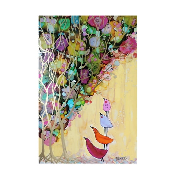 Sylvie Demers 'Les Enfants' Canvas Art