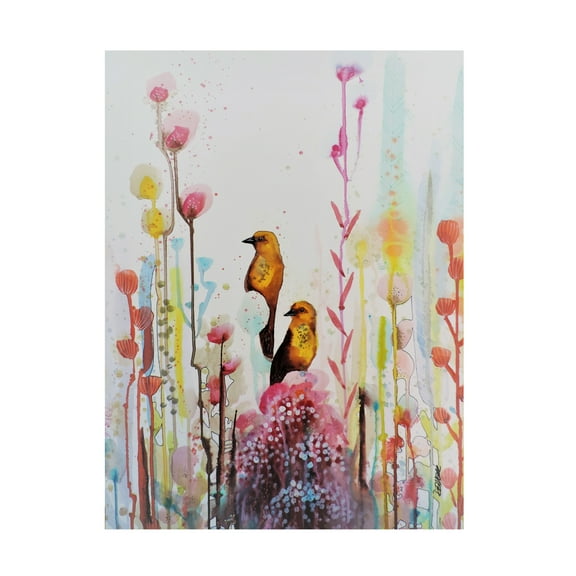 Sylvie Demers 'Les Explorateurs' Canvas Art