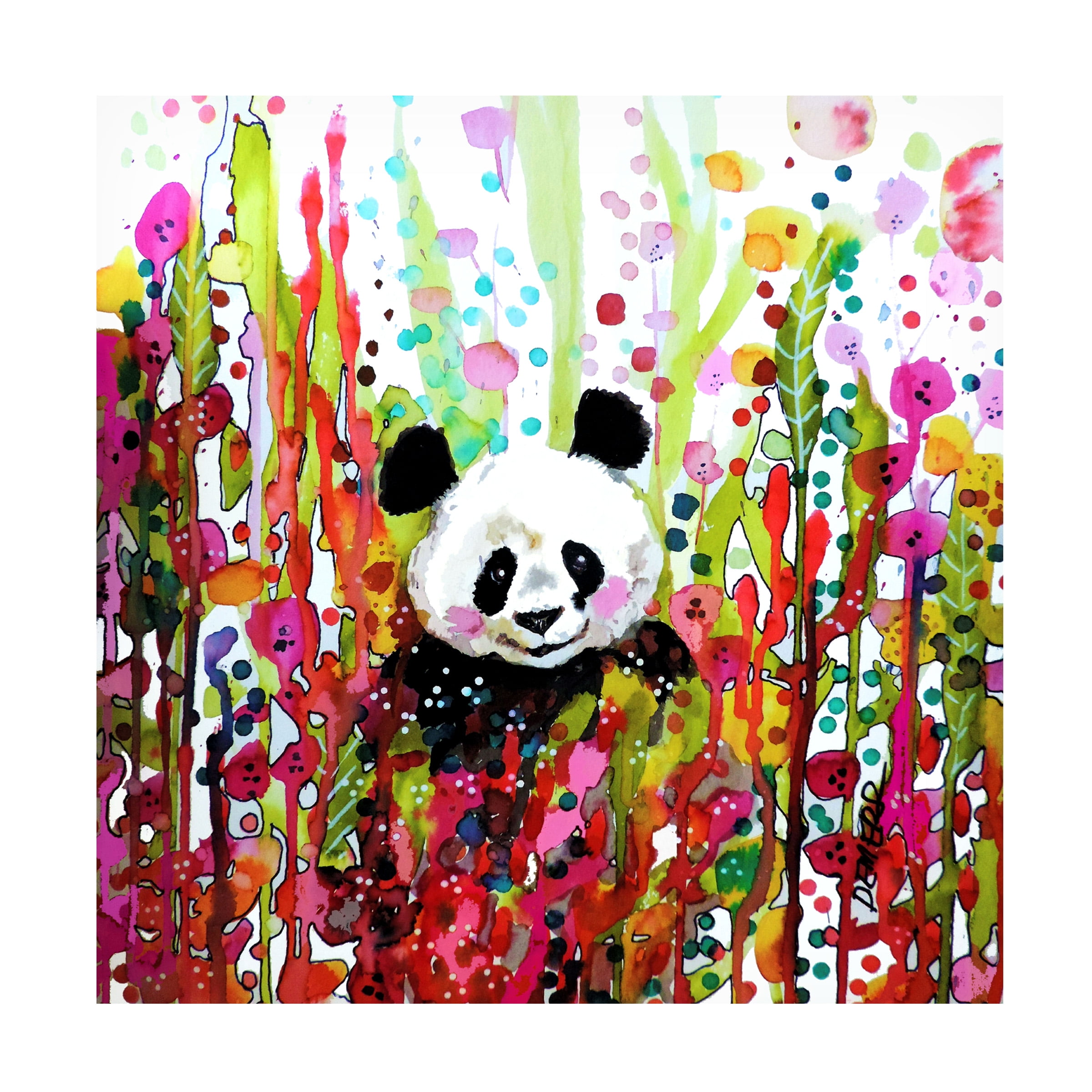 Sylvie Demers 'Panda' Canvas Art