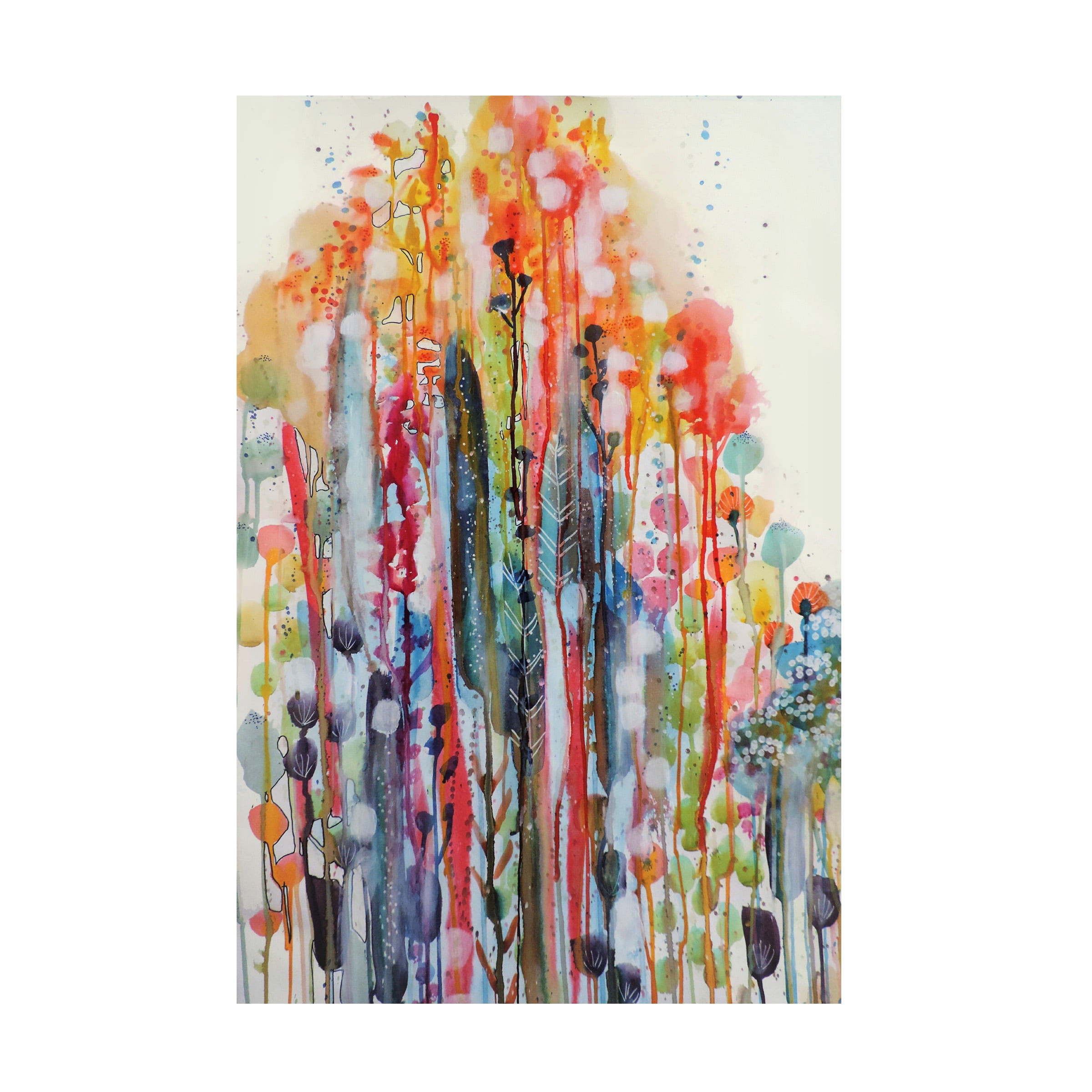Sylvie Demers 'Petit Jardin 1' Canvas Art