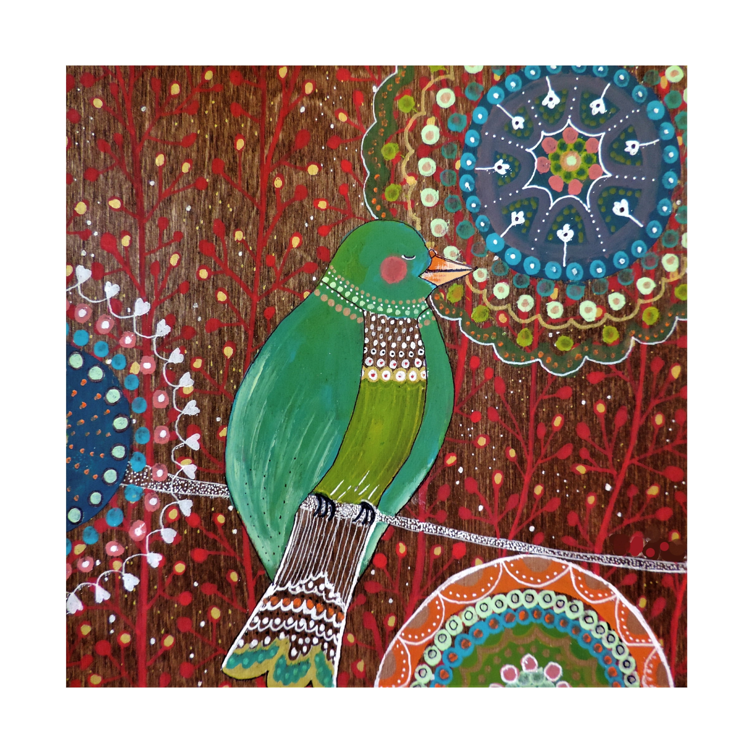 Sylvie Demers 'Pondy Cheri' Canvas Art