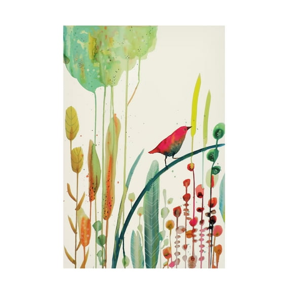 Sylvie Demers 'To Sing For' Canvas Art