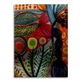 thumbnail image 1 of Sylvie Demers 'Vivaces' Floating Brushed Aluminum Art, 1 of 4
