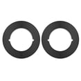 thumbnail image 1 of Sylvtty 1/2Pcs Round Door Knob Plates Self Adhesive Scratch-Resistant Simple Installation Door Handle Cover Filler Fixing Repair Plates, 1 of 7