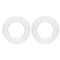 thumbnail image 1 of Sylvtty 1/2Pcs Round Door Knob Plates Self Adhesive Scratch-Resistant Simple Installation Door Handle Cover Filler Fixing Repair Plates, 1 of 7