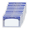 thumbnail image 1 of Sylvtty 10/20 Pcs Social Security Card Sleeves Transparent Medicare Card Protector Water Resistant Clear PVC Card Holder for ID Debit Credit Card, 1 of 7
