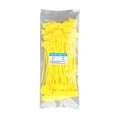 thumbnail image 1 of Sylvtty 100 Pcs Nylon Marker Cable Zip Ties Self-Locking Zip Tags with Write on Cord Label for Electronics Network Ethernet Wire Organization, 1 of 7