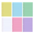thumbnail image 1 of Sylvtty 200 Sheets Loose Leaf Paper 8'' x 10.5'' College Ruled Filler Notebook Paper 3-Hole Punched Binder Lined Paper for 3 Ring Binders, 1 of 7
