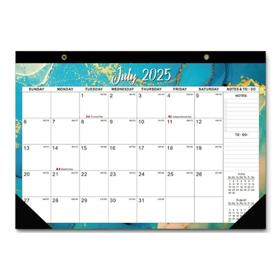 Sylvtty 2025-2026 Wall Calendar Floral Design Wall Hanging Calendar Jul. 2025 - Dec. 2026 18 Monthly Planner for Home Office School Decor