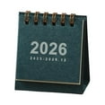 thumbnail image 1 of Sylvtty 2026 Mini Desk Calendar Jan 2026 Dec 2026 12 Monthly Planner Small Standing Calendar with Twin Wire Binding for Home Office, 1 of 7
