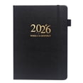 thumbnail image 1 of Sylvtty 2026 Planner A5 Notebook 144 Sheets Hardcover Daily Journal Calendar Multifunctional Work-Life Balance Schedule for Travel College Home, 1 of 6