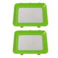 thumbnail image 1 of Sylvtty 2Pcs Food Tray Stackable Design Food Preservation Tray with Stretch Cover Dishwasher Safe Crisper Tray, 1 of 6
