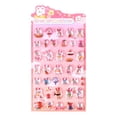 thumbnail image 1 of Sylvtty 3D Panda Bunny Puffy Stickers Faux Gem Relief Stickers for Phone Decoration Cute Cartoon Stickers for Kids DIY Crafts, 1 of 7